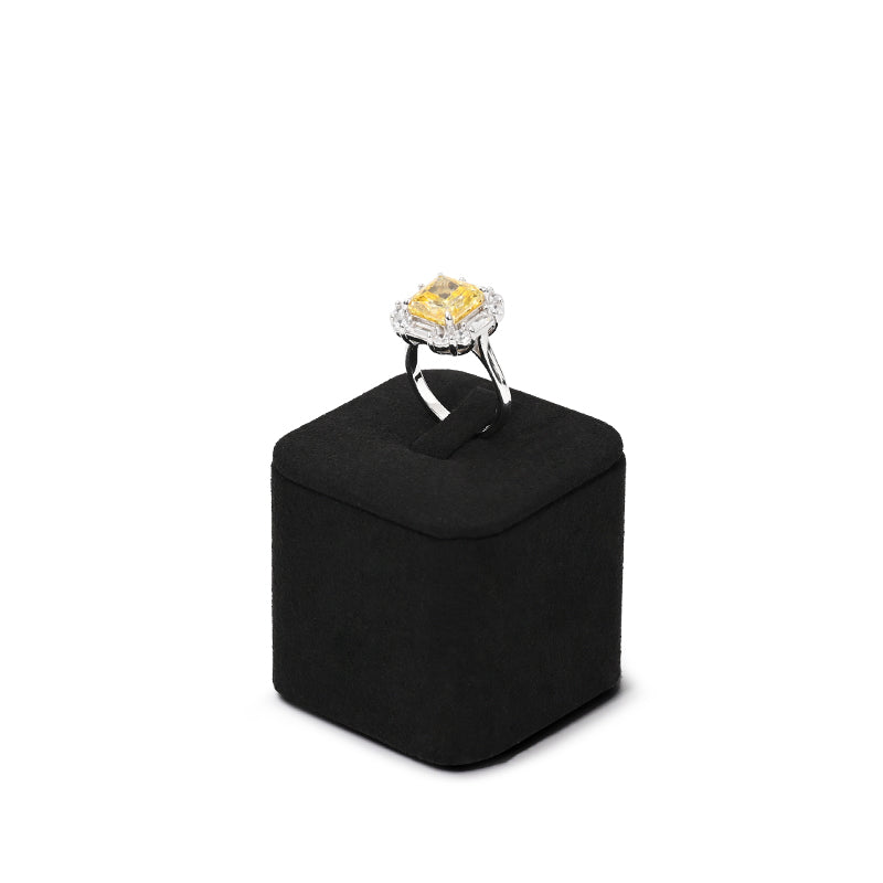Black Microfiber Jewelry Display Set