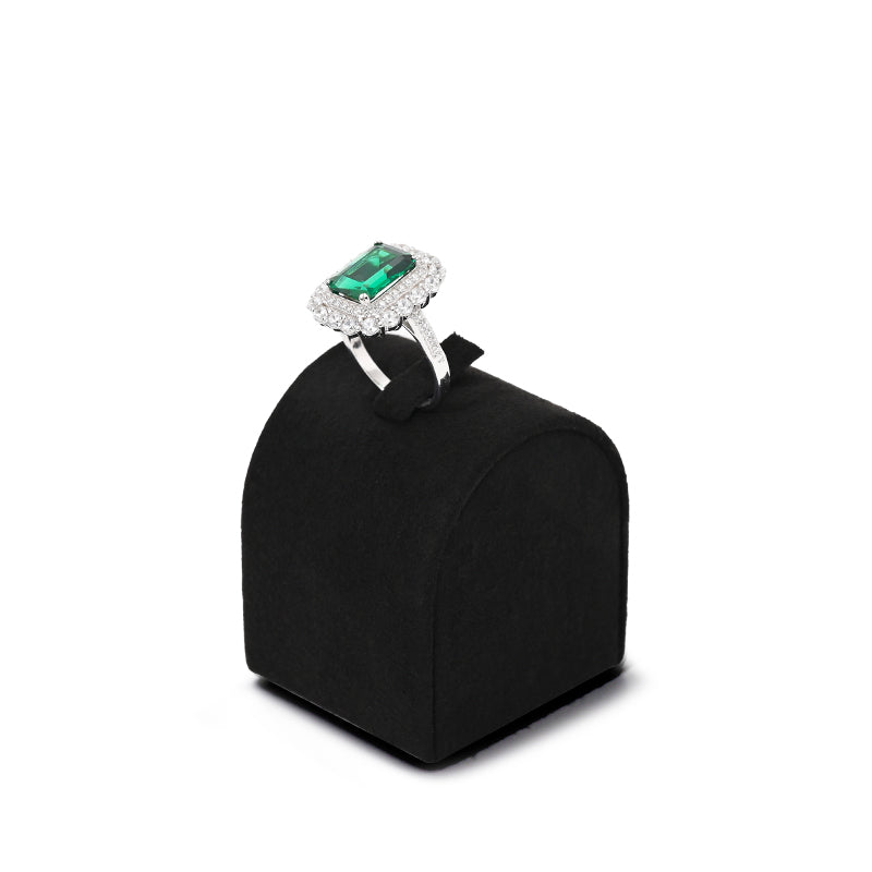 Black Microfiber Jewelry Display Set