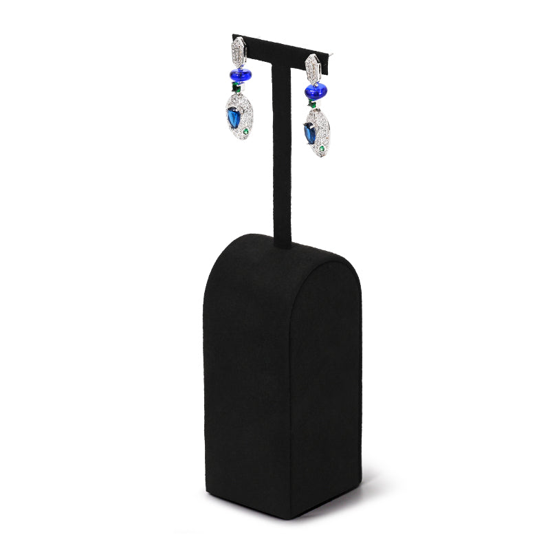 Black Microfiber Jewelry Display Set
