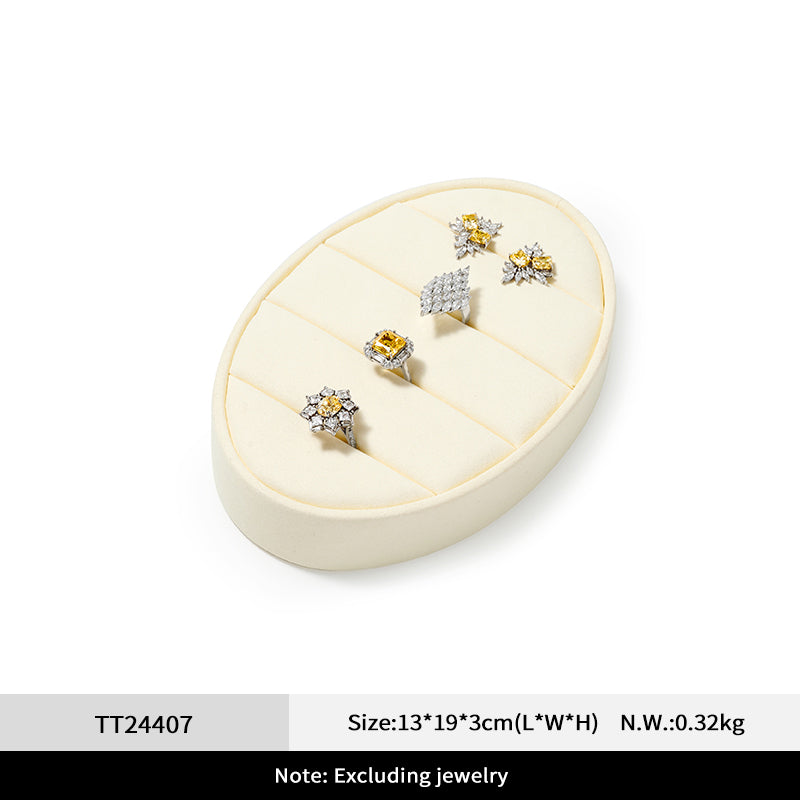 Beige Jewelry Display Set