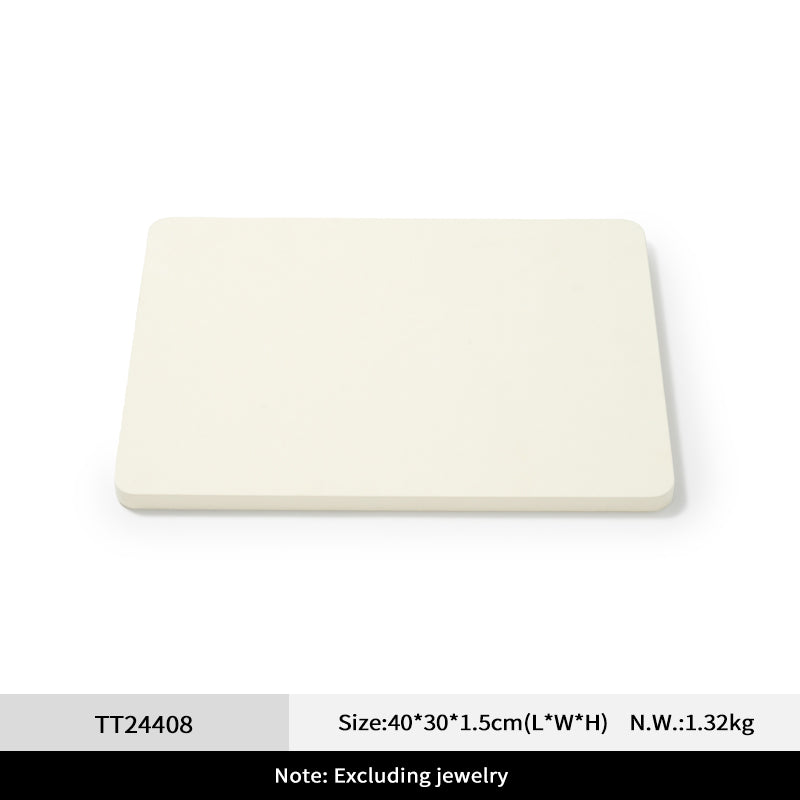 Beige Jewelry Display Set