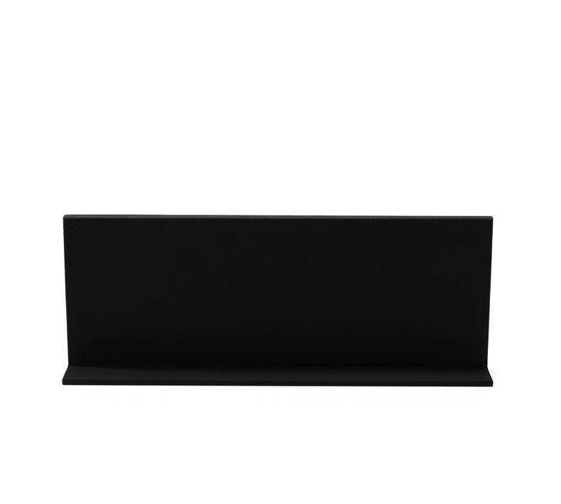 Black Microfiber Wooden Jewelry Display Stand