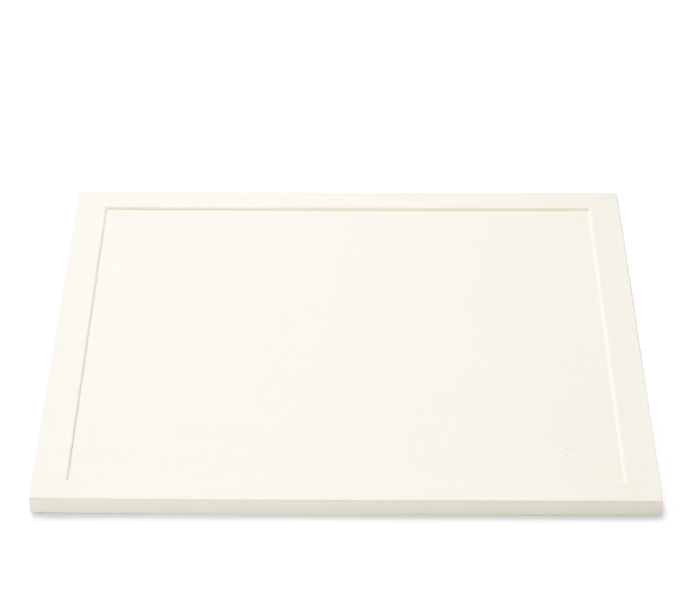 Beige Microfiber Jewelry Display Stand