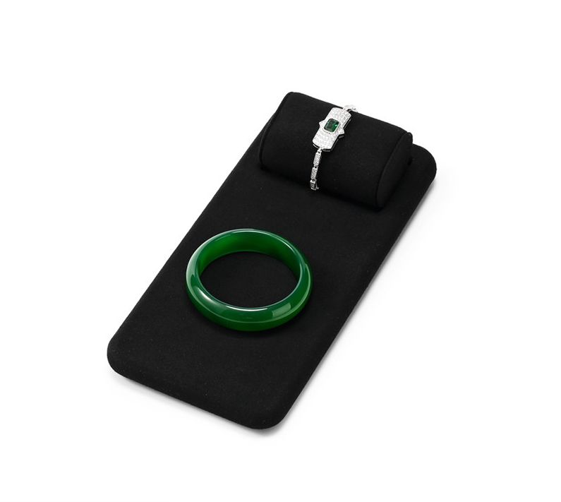 Black Microfiber Jewelry Display Set