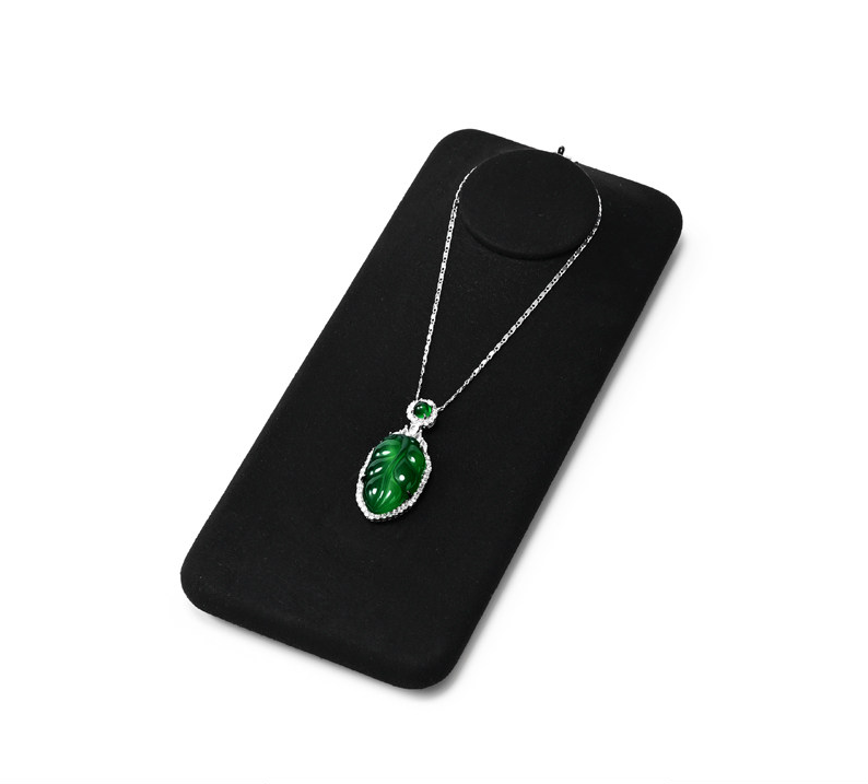 Black Microfiber Jewelry Display Set