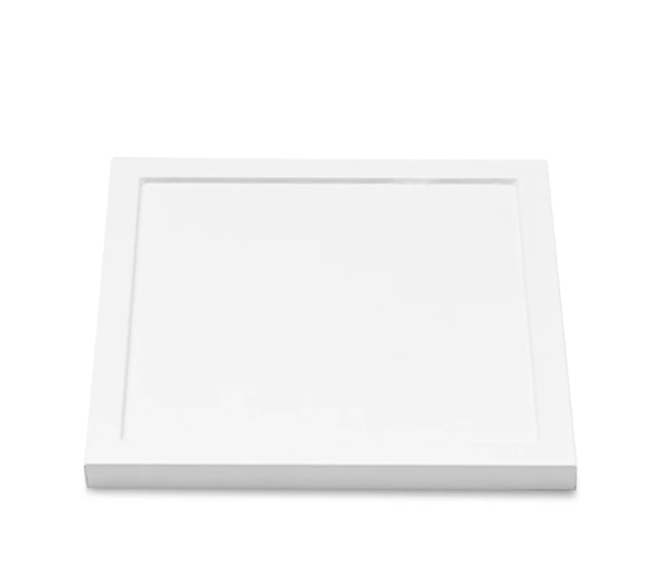 White Leather Jewelry Display Set