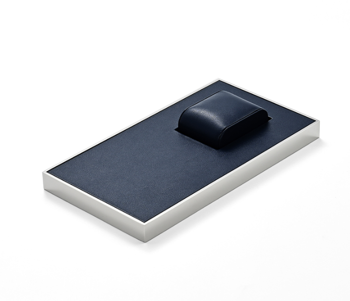 Blue Metal Watch Display Set