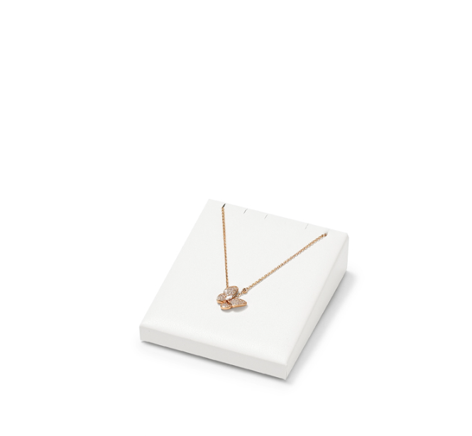 White PU Leather Jewelry Display Set