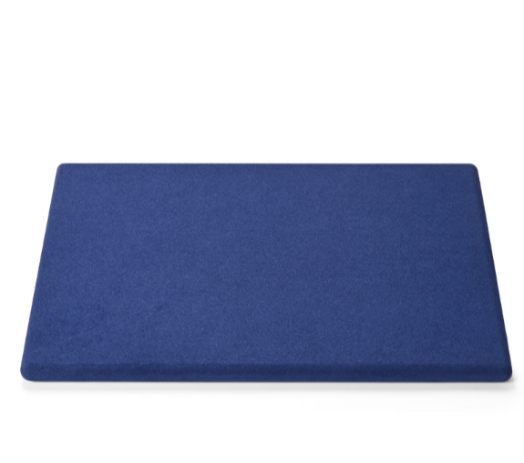 Blue Microfiber Jewelry Display Set