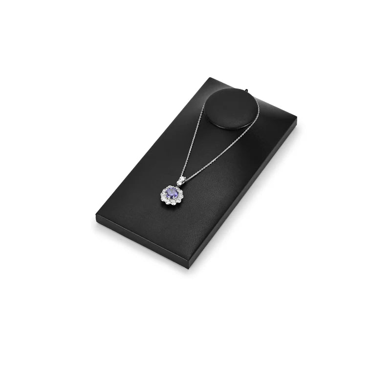 Black PU Leather Jewelry Display Set