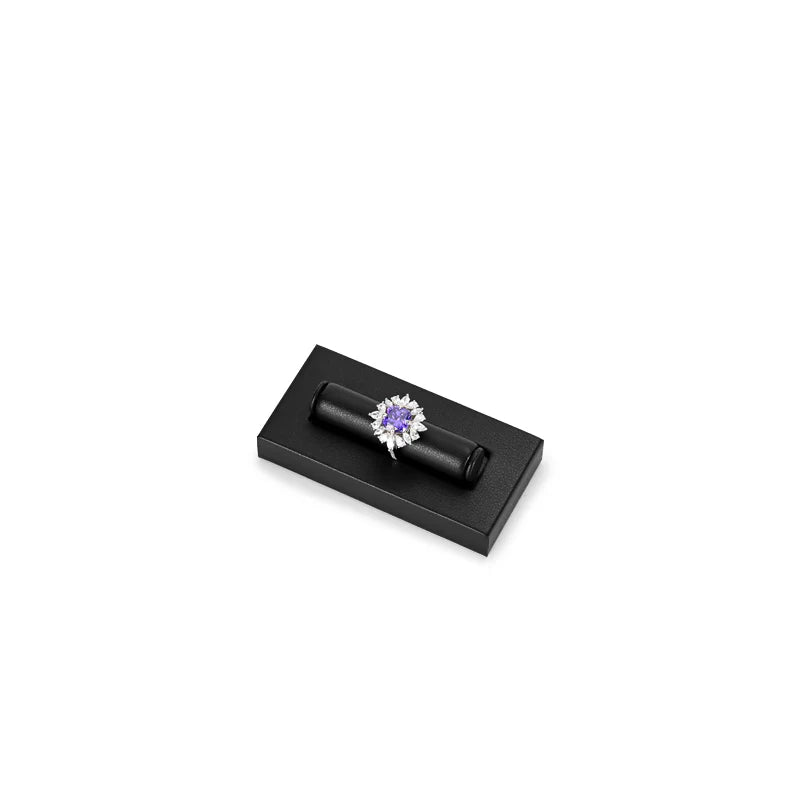 Black PU Leather Jewelry Display Set