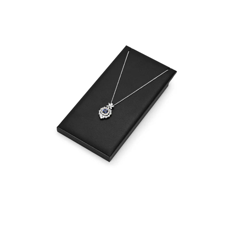 Black PU Leather Jewelry Display Set