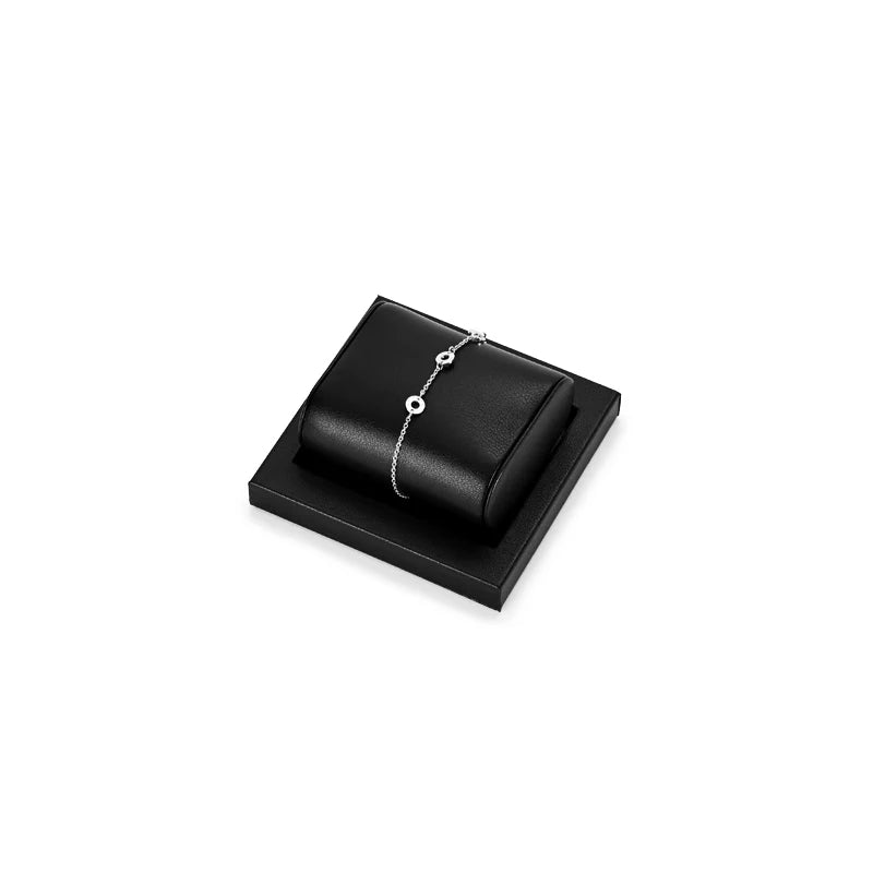 Black PU Leather Jewelry Display Set