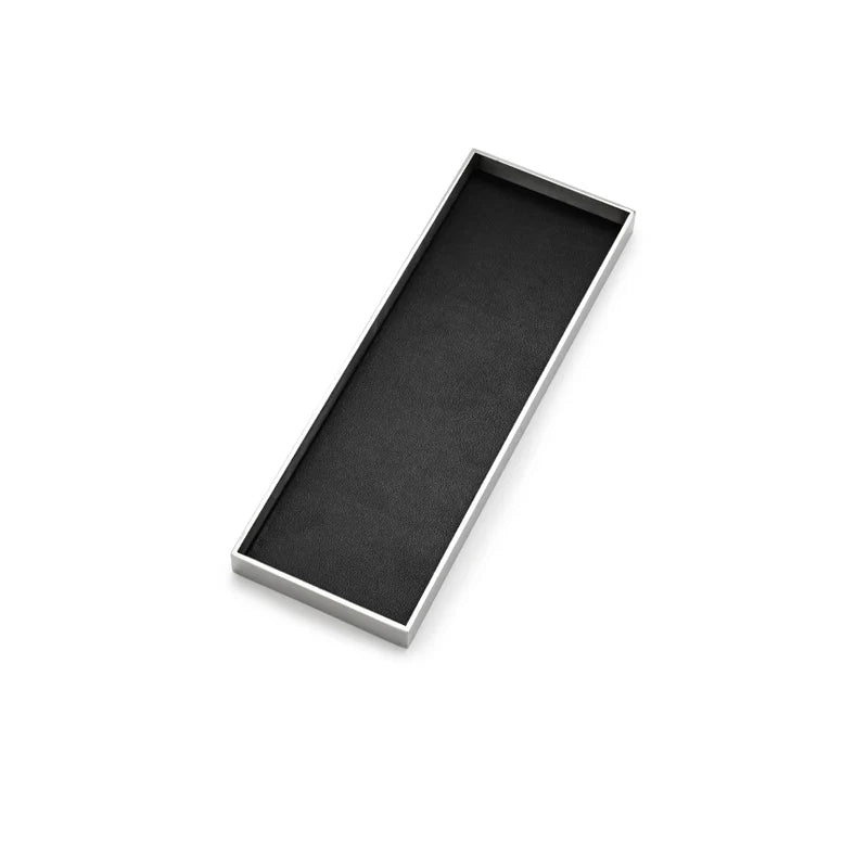 Black PU Leather Jewelry Display Set