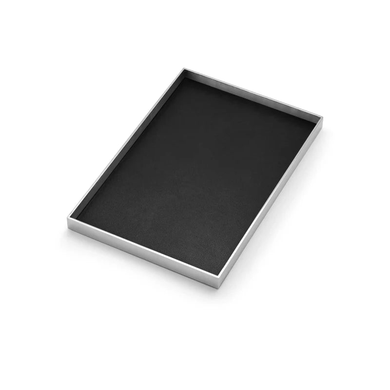 Black PU Leather Jewelry Display Set