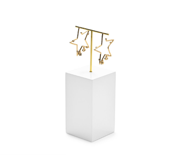 Black Metal Jewelry Display Stand