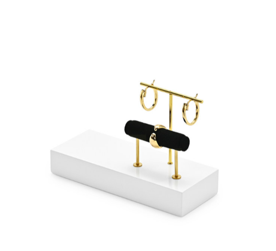 Black Metal Jewelry Display Stand