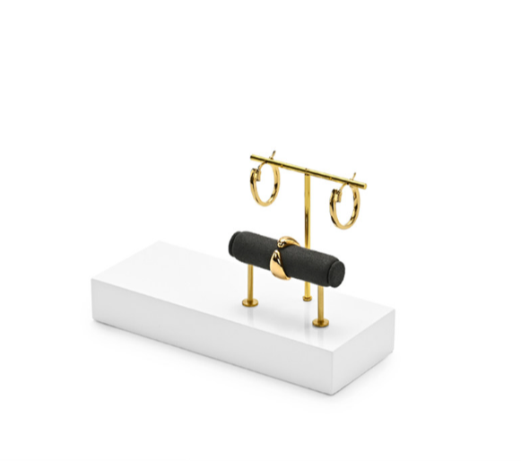 Black Metal Jewelry Display Stand