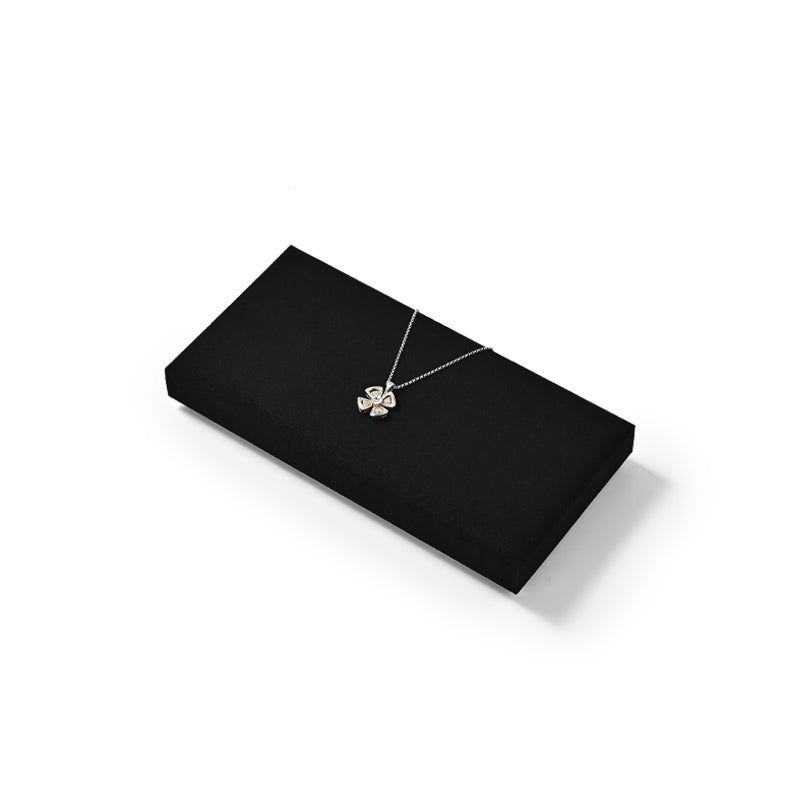 Beige Microfiber Necklace Display Stand