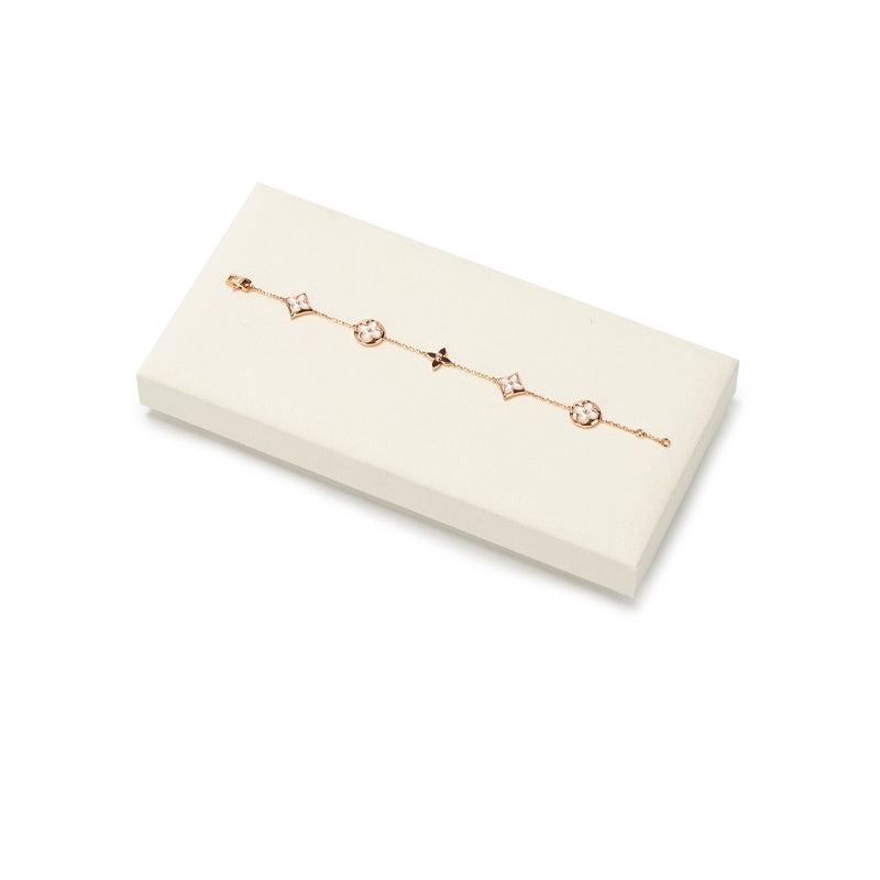 Beige Microfiber Necklace Display Stand