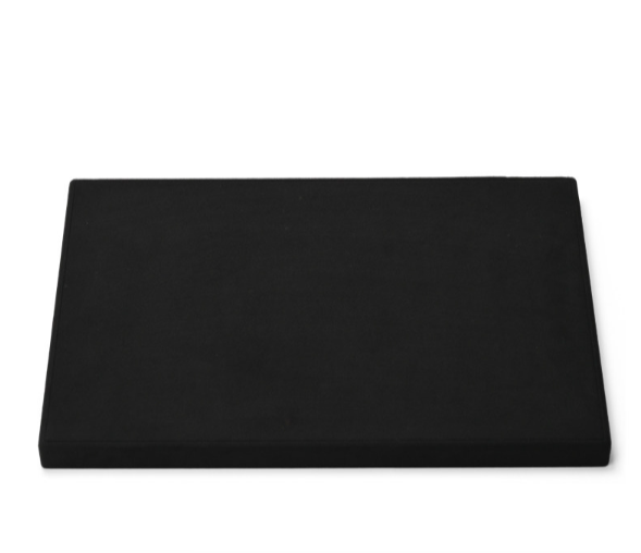 Black Microfiber Jewelry Display Stand