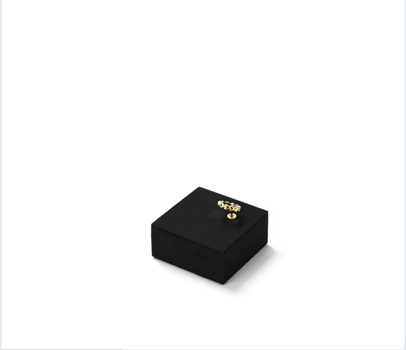 Black Microfiber Jewelry Display Set