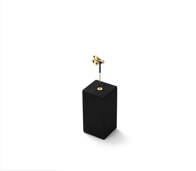Black Microfiber Jewelry Display Set