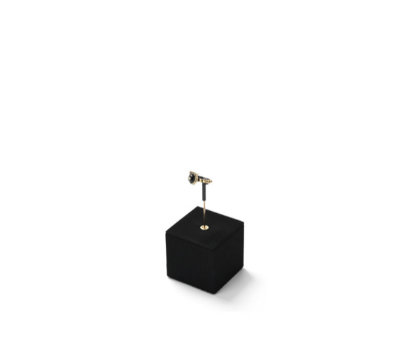 Black Microfiber Jewelry Display Set