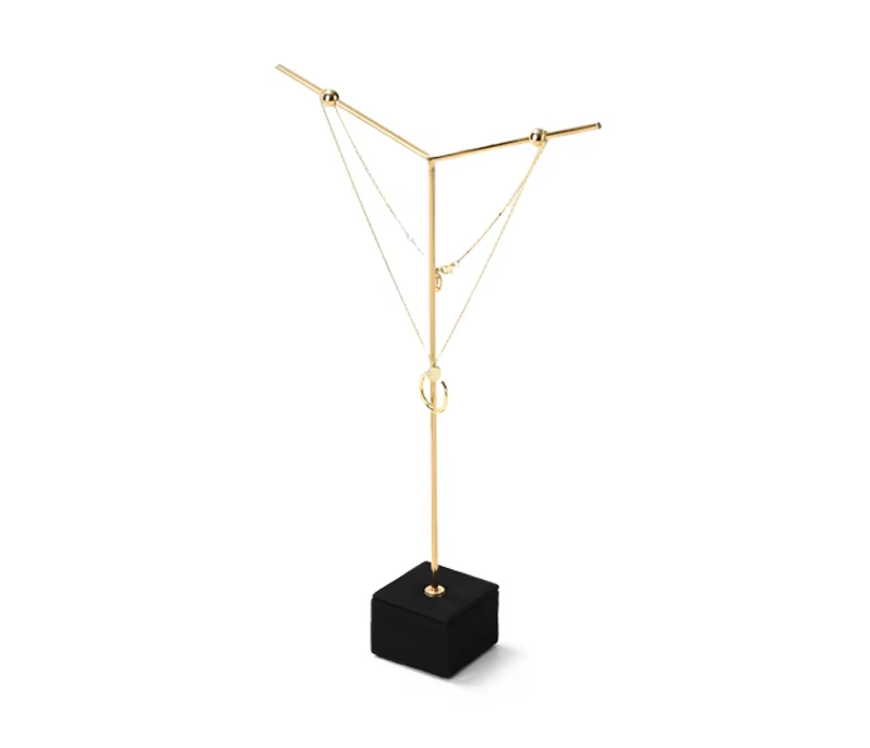 Black Microfiber Jewelry Display Set