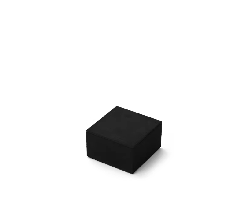 Black Microfiber Jewelry Display Set