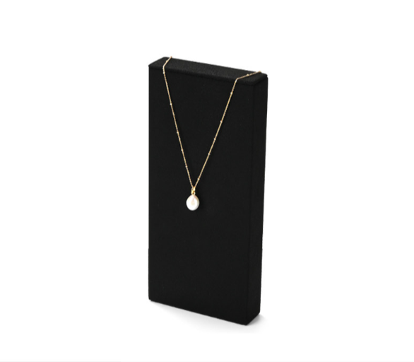 Black Microfiber Jewelry Display Set