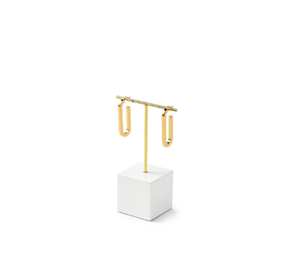 White MDF Jewelry Display Stand