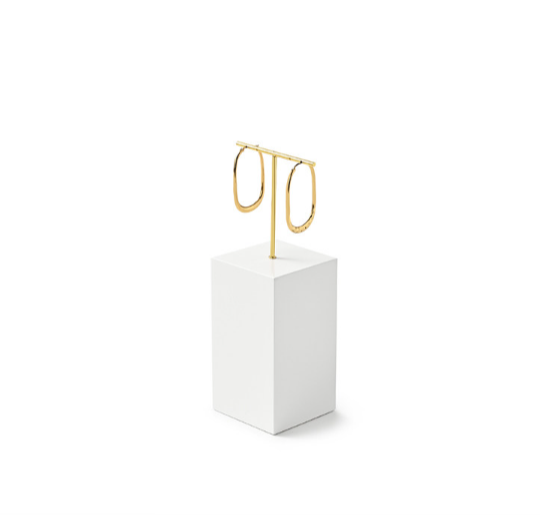 White MDF Jewelry Display Stand
