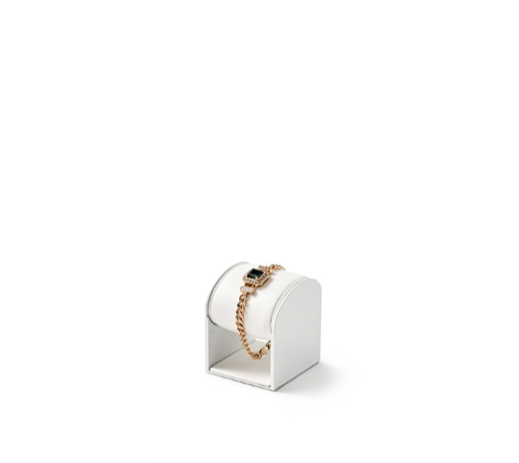 White MDF Jewelry Display Stand