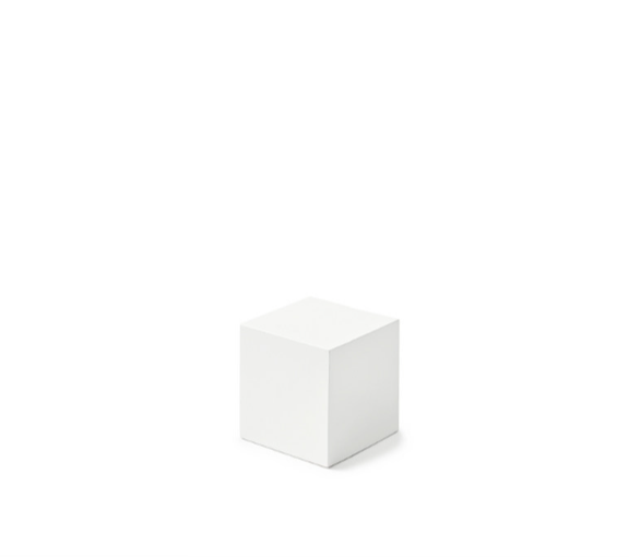 White MDF Jewelry Display Stand
