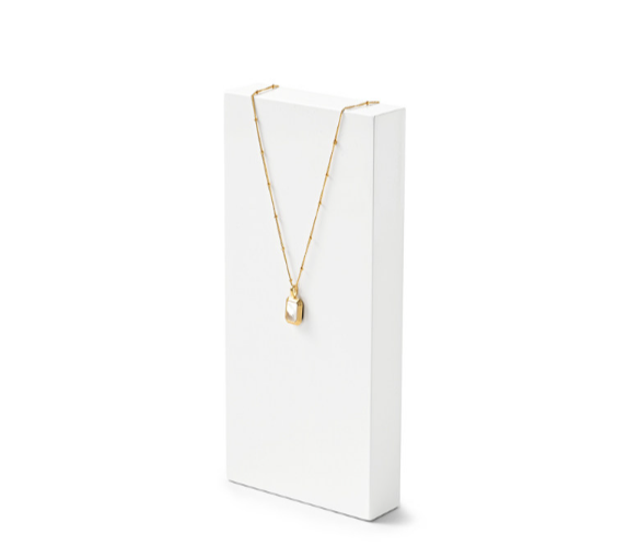 White MDF Jewelry Display Stand