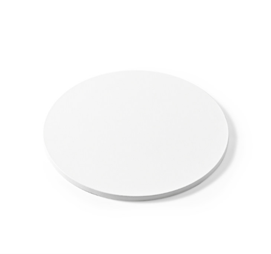 White Leather Jewelry Display Stand