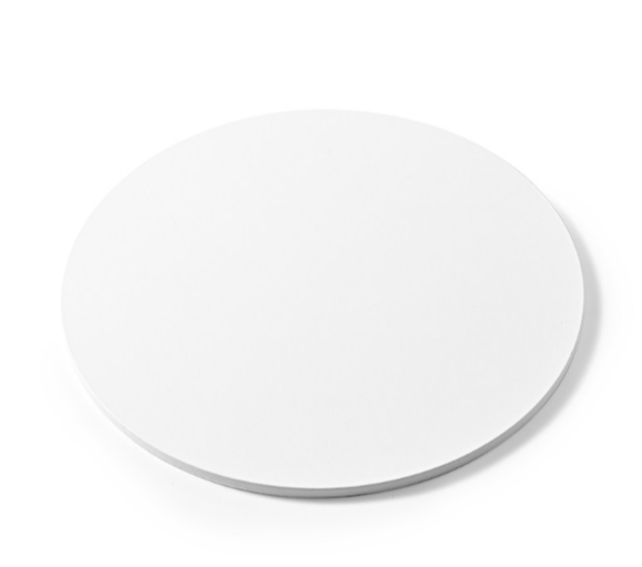 White Leather Jewelry Display Stand