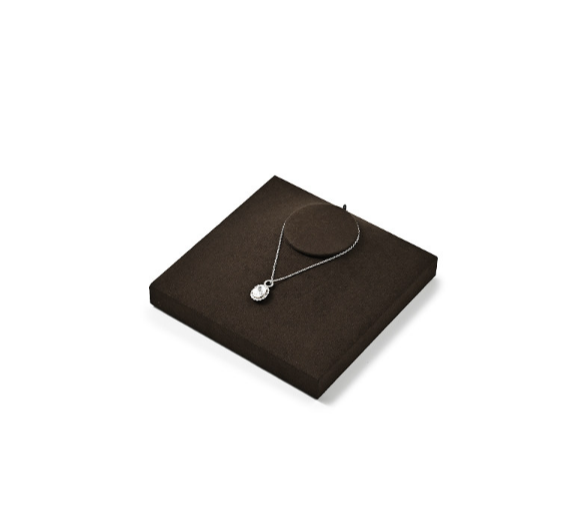 Coffee MDF Jewelry Display Stand