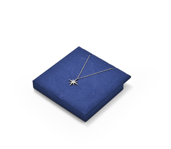 Blue MDF Jewelry Display Set
