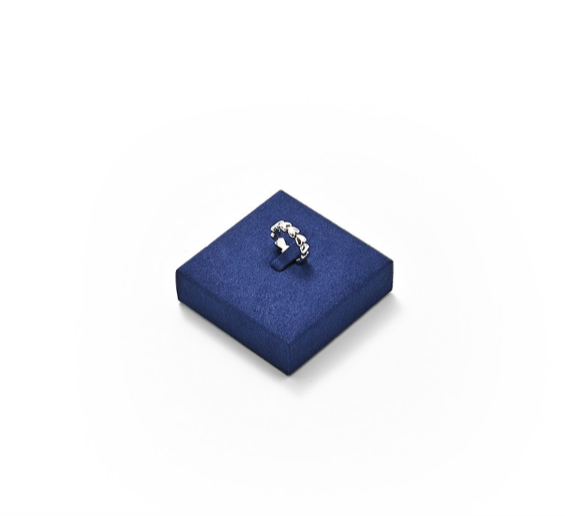 Blue MDF Jewelry Display Set
