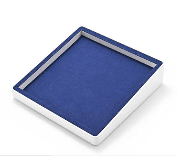 Blue MDF Jewelry Display Set