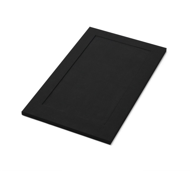 Black Microfiber Jewelry Display Set