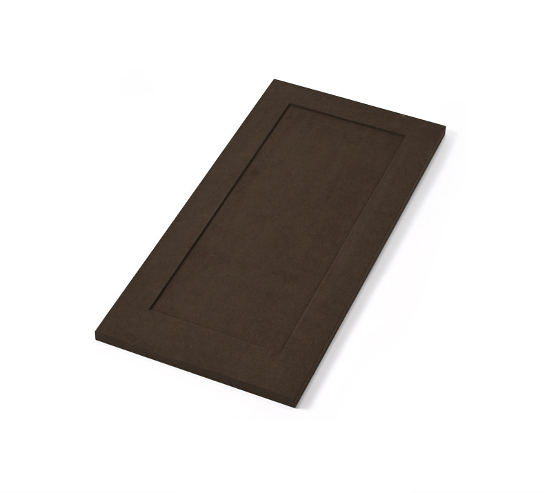 Coffee Microfiber Jewelry Display Stand
