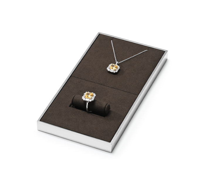 Coffee Metal Jewelry Display Stand