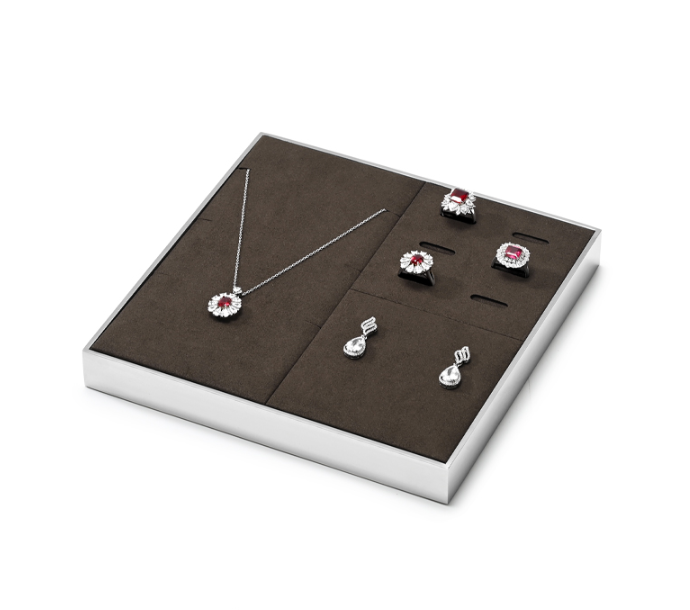 Coffee Metal Jewelry Display Stand