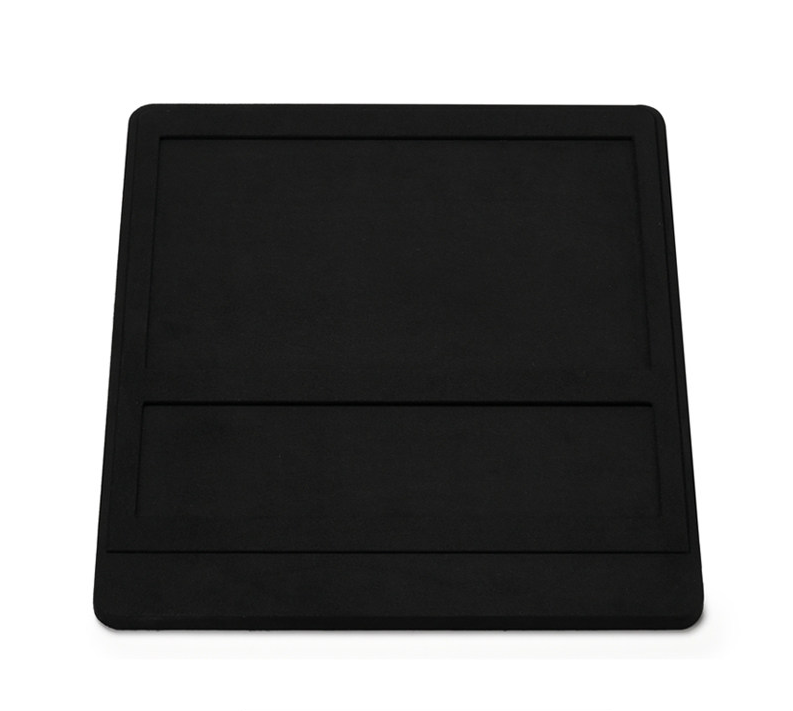 Black Microfiber Ring Display Stand