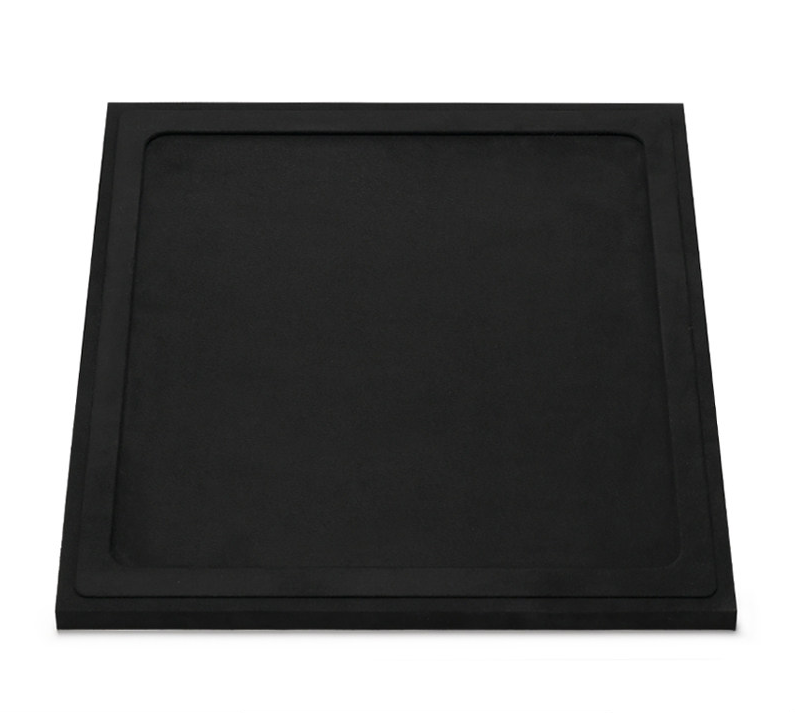 Black Microfiber Ring Display Stand
