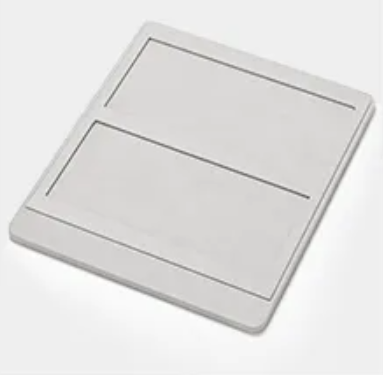 Gray Microfiber Jewelry Display Stand