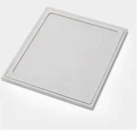 Gray Microfiber Jewelry Display Stand